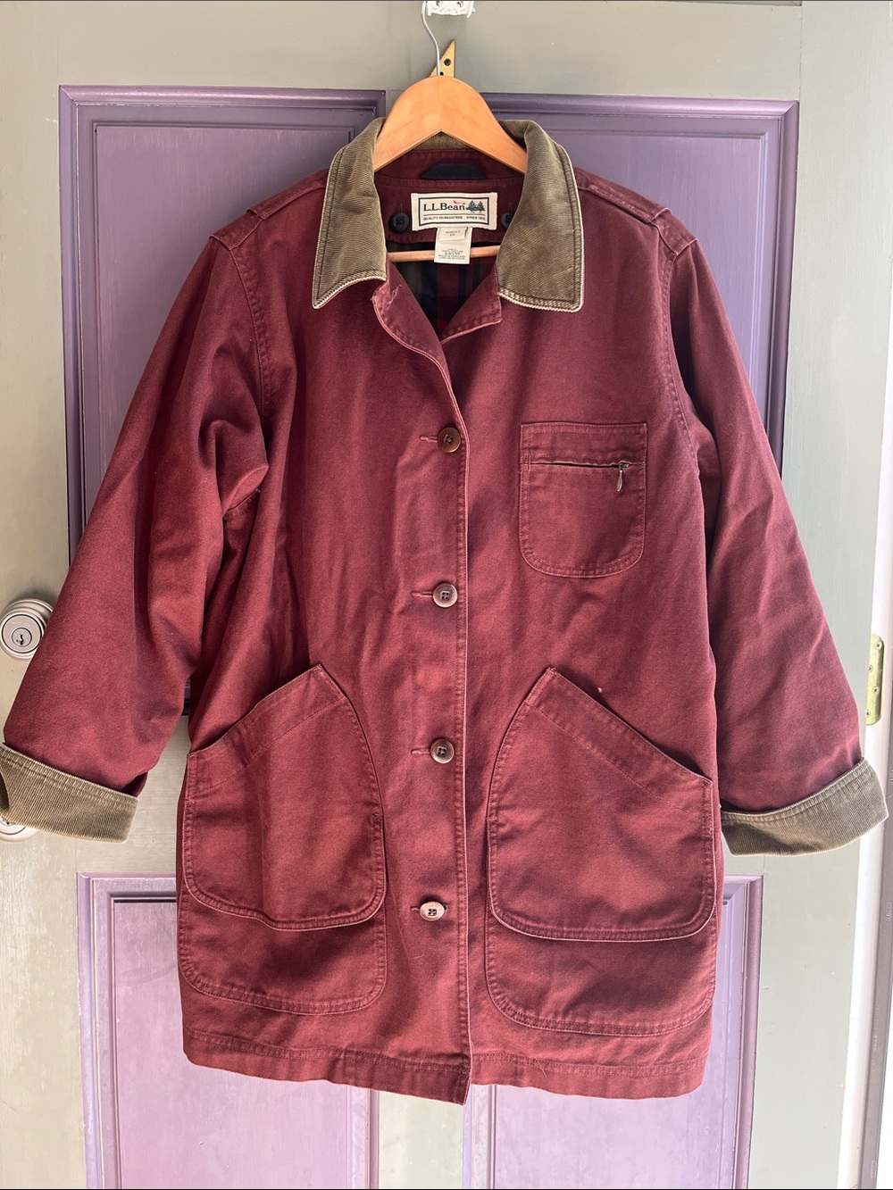 LL Bean Chore Barn Coat